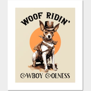 Dog Cowboy Posters and Art